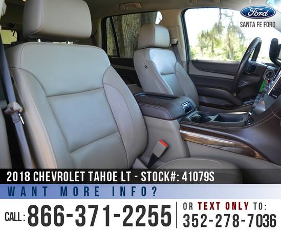 2018 Chevrolet Tahoe LT Remote Start - Camera - Seats 8! for sale in Alachua, GA – photo 19