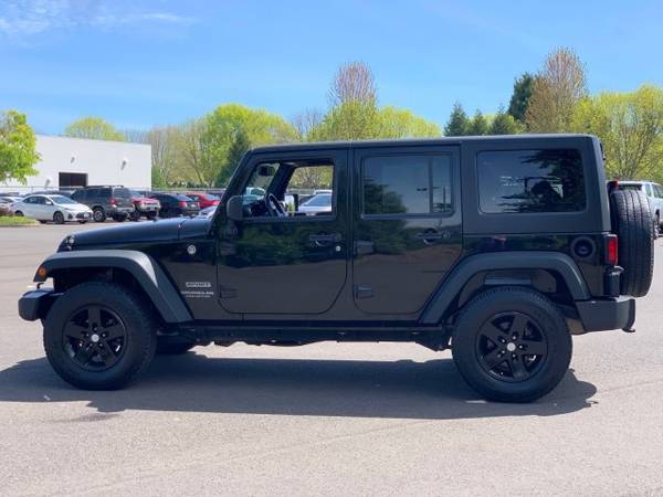 2016 Jeep Wrangler Unlimited Black Clearcoat For Sale GREAT PRICE! for sale in Eugene, OR – photo 9