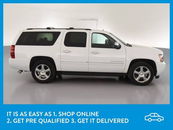 2014 Chevy Chevrolet Suburban 1500 LTZ Sport Utility 4D suv White for sale in Cleveland, OH – photo 10