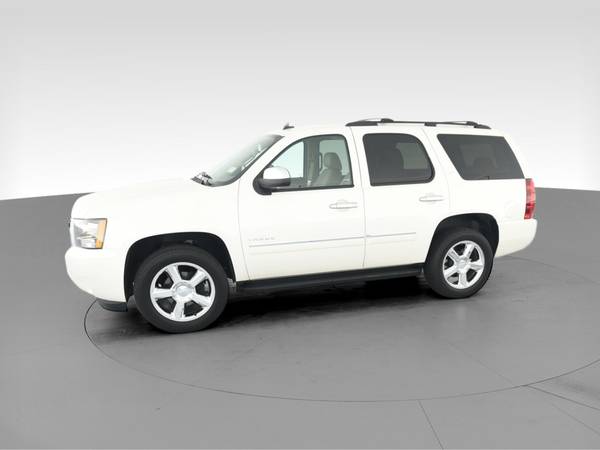 2014 Chevy Chevrolet Tahoe LTZ Sport Utility 4D suv White - FINANCE... for sale in Knoxville, TN – photo 4