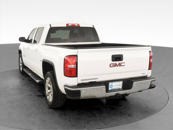 2015 GMC Sierra 1500 Crew Cab SLT Pickup 4D 5 3/4 ft pickup White for sale in Harker Heights, TX – photo 8