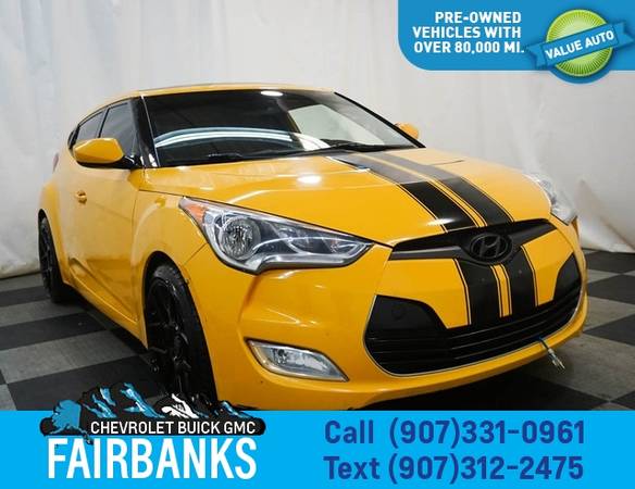 2012 Hyundai Veloster 3dr Cpe Auto w/Black Int - - by for sale in Fairbanks, AK – photo 3