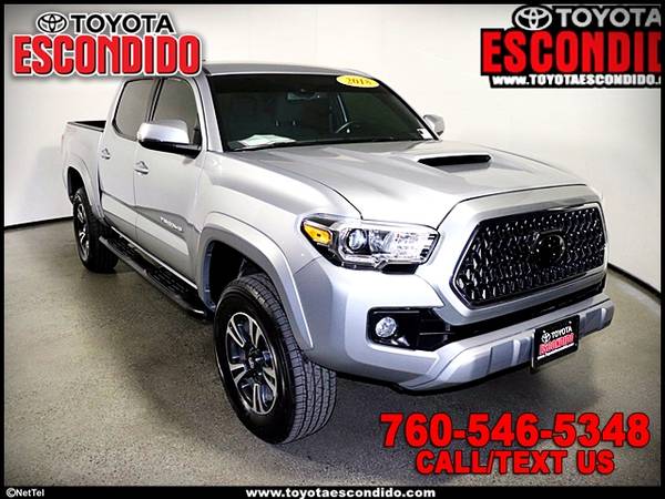 Certified 2018 Toyota Tacoma TRD Sport V6 4WD TRUCK -LOW DOWN! -... for sale in Escondido, CA – photo 10