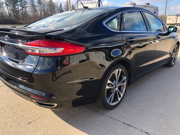2017 Ford Fusion Titanium *Like New* AWD - cars & trucks - by dealer... for sale in freeland, MI – photo 4