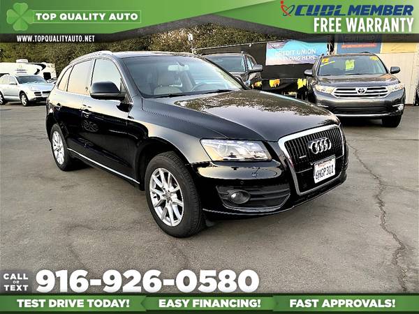 2009 Audi Q5 Premium Plus SUV for only $7,995 - cars & trucks - by... for sale in Rancho Cordova, CA – photo 9