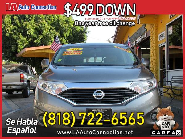 2016 Nissan Quest SV FOR ONLY 251/mo! - - by dealer for sale in Van Nuys, CA – photo 3
