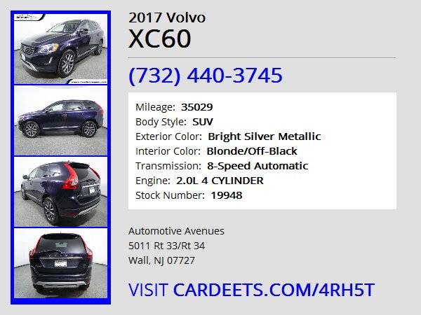 2017 Volvo XC60, Bright Silver Metallic for sale in Wall, NJ – photo 22