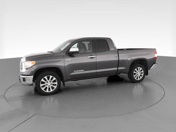 2014 Toyota Tundra Double Cab Limited Pickup 4D 6 1/2 ft pickup Gray... for sale in Knoxville, TN – photo 4
