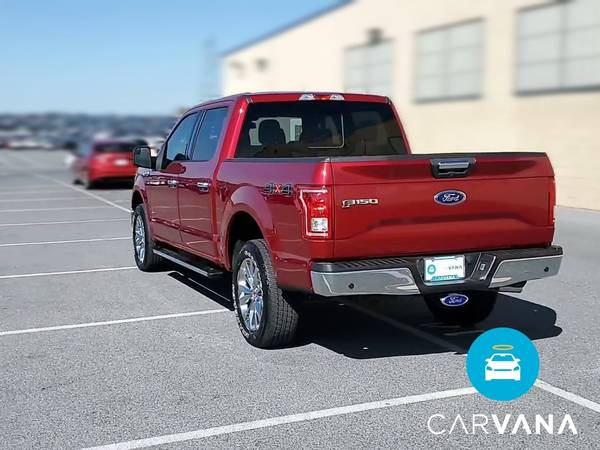 2017 Ford F150 SuperCrew Cab XLT Pickup 4D 5 1/2 ft pickup Red for sale in Terre Haute, IN – photo 8