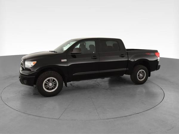 2012 Toyota Tundra CrewMax Pickup 4D 5 1/2 ft pickup Black - FINANCE... for sale in Columbus, OH – photo 4
