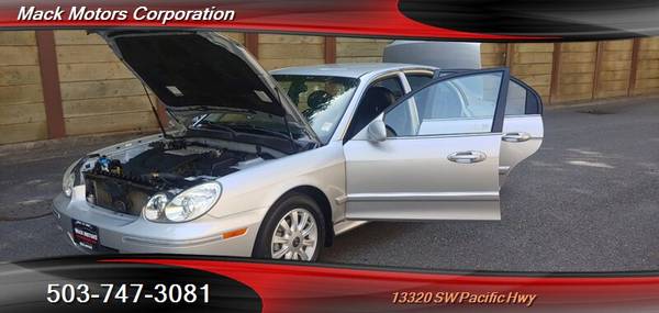 2004 Hyundai Sonata LX V6 Low Miles 79K Leather 25MPG - cars & for sale in Tigard, OR – photo 19