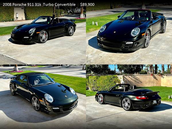 CRAZY DEAL on this 2008 Porsche 911 Turbo 29k Mile Convertible for sale in Palm Desert , CA – photo 14