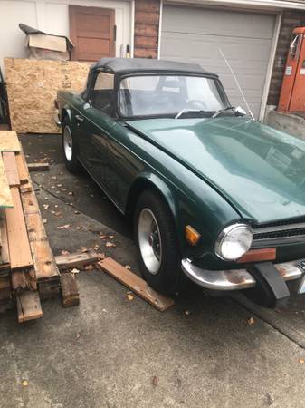 1974 triumph Tr6 convertible solid project - cars & trucks - by... for sale in Spokane, WA – photo 4