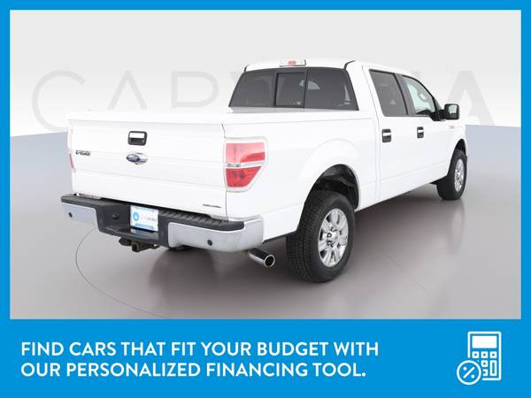 2012 Ford F150 SuperCrew Cab XLT Pickup 4D 5 1/2 ft pickup White for sale in Hobart, IL – photo 8