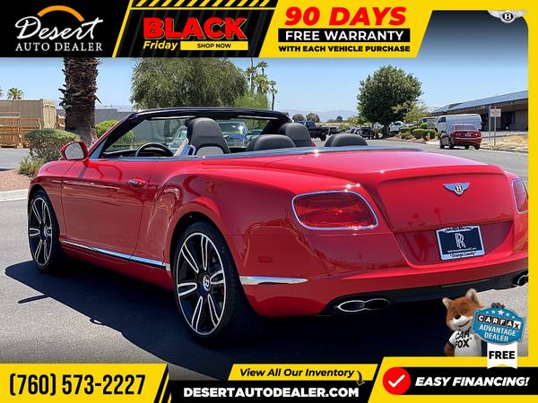 2014 Bentley Continental GT V8 14,000 Miles MULLINER DRIVING... for sale in Palm Desert , CA – photo 5