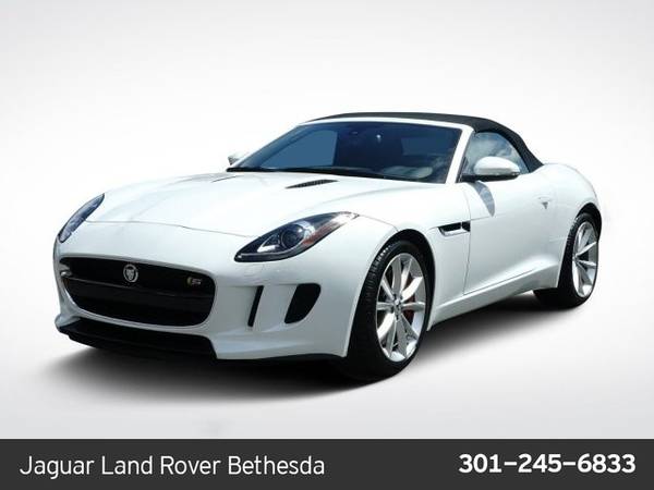 2014 Jaguar F-TYPE V6 S SKU:E8K08169 Convertible for sale in North Bethesda, District Of Columbia