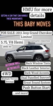 2011 Jeep Grand Cherokee Limited for sale in Morgantown , WV – photo 3