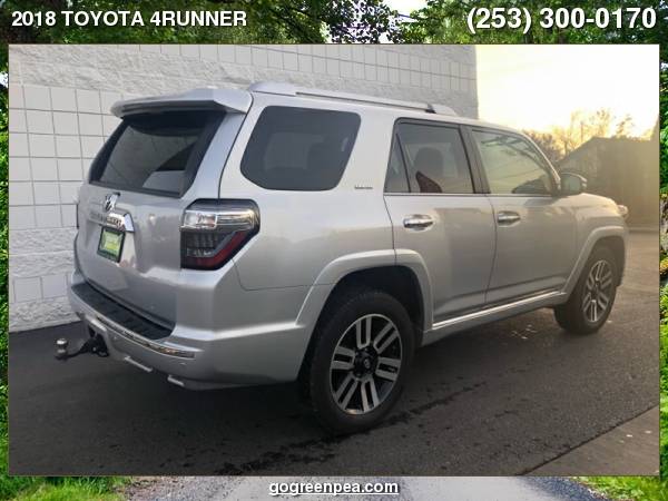 2018 TOYOTA 4RUNNER LIMITED for sale in Spanaway, WA – photo 4