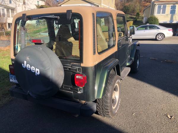 1997 Jeep Wrangler 2.5L - cars & trucks - by owner - vehicle... for sale in Middletown, CT – photo 2