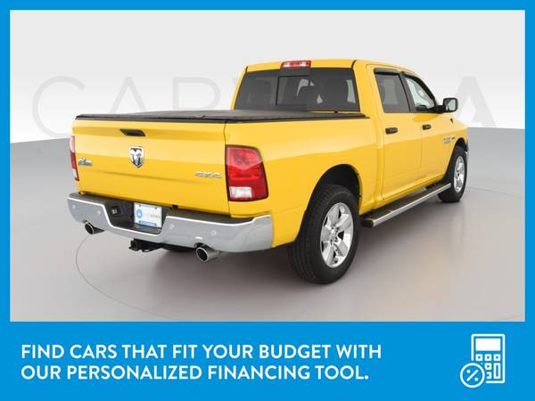 2016 Ram 1500 Crew Cab Big Horn Pickup 4D 5 1/2 ft pickup Yellow for sale in Ringoes, NJ – photo 8