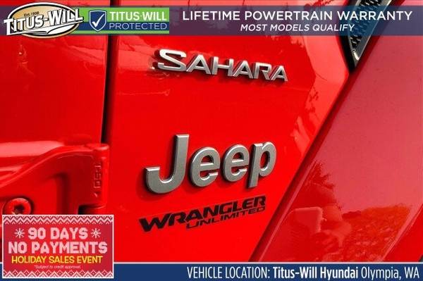 2019 Jeep Wrangler Unlimited 4x4 4WD SUV Electric Sahara Convertible... for sale in Olympia, WA – photo 7