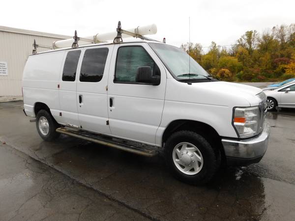 5 Vans E250 08 Low Miles & 2 Ford Cargo 15 Dodge Ram C/V Shelves Trade for sale in Rochester , NY – photo 3