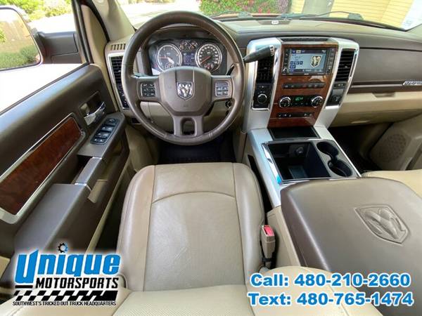 2012 DODGE RAM 3500 LARAMIE 3500 DRW 4X4 CREW UNIQUE TRUCKS - cars & for sale in Tempe, NM – photo 20