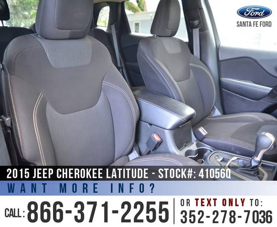2015 Jeep Cherokee Latitude Cruise - Touchscreen - Remote for sale in Alachua, FL – photo 21