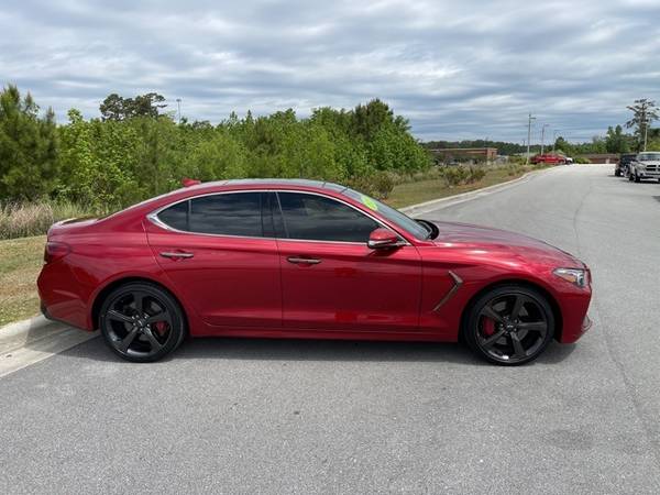 2019 Genesis G70 3 3T Advanced sedan Red - - by dealer for sale in Swansboro, NC – photo 9