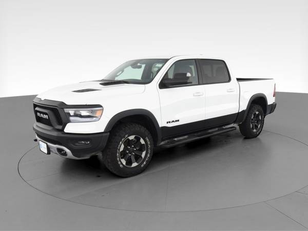 2020 Ram 1500 Crew Cab Rebel Pickup 4D 5 1/2 ft pickup White -... for sale in West Palm Beach, FL – photo 3