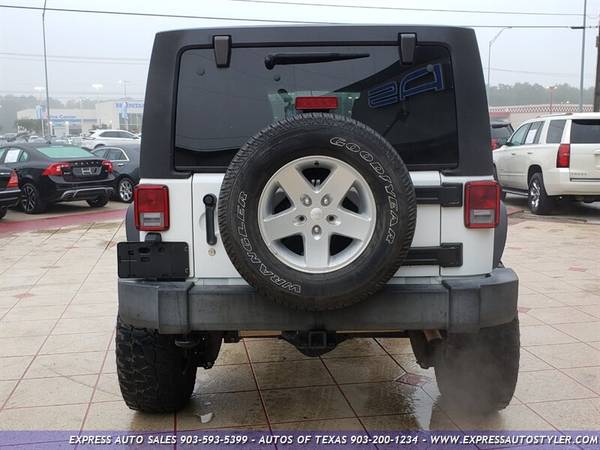 2016 JEEP WRANGLER UNLIMITED SPORT/4X4/65K MILES/ WHITE/ WE... for sale in Tyler, TX – photo 5