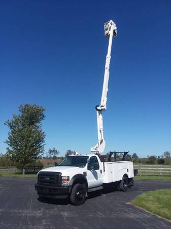 42' Altec 2008 Ford F550 Diesel Bucket Boom Lift Work Truck Nice! for sale in Gilberts, IL – photo 2