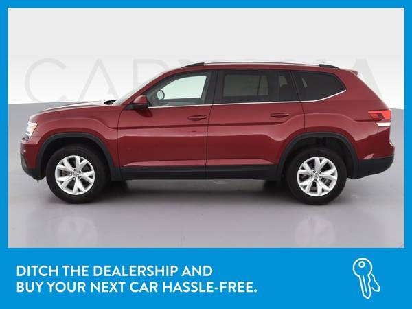 2019 VW Volkswagen Atlas S 4Motion Sport Utility 4D suv Red for sale in Spring Hill, FL – photo 4