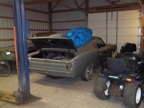 1968 Ford Torino GT 390 4V C6 Project for sale in Flora, IN – photo 8