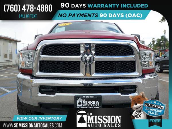2015 Ram 2500 Tradesman PRICED TO SELL! - cars & trucks - by dealer... for sale in Vista, CA – photo 4