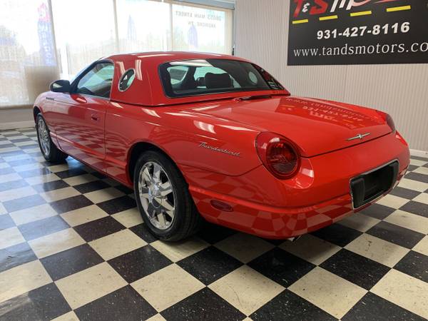 2002 FORD THUNDERBIRD W/ONLY 9, 300 MILES! - - by for sale in Ardmore, AL – photo 4