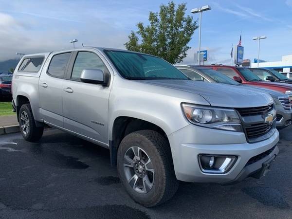 2018 Chevy Chevrolet Colorado Z71 pickup Silver Ice Metallic for sale in Post Falls, MT – photo 2