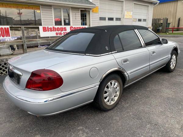 2001 Lincoln Continental Base 4dr Sedan FREE CARFAX ON EVERY for sale in Sapulpa, OK – photo 7