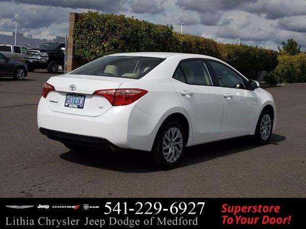 2018 Toyota Corolla LE CVT - cars & trucks - by dealer - vehicle... for sale in Medford, OR – photo 6
