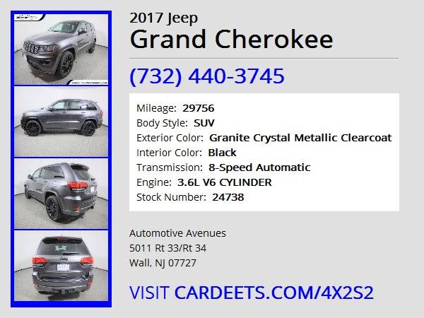 2017 Jeep Grand Cherokee, Granite Crystal Metallic Clearcoat - cars... for sale in Wall, NJ – photo 22