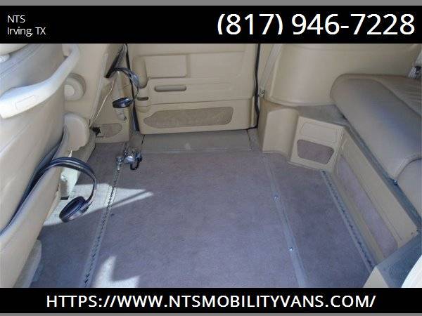 LEATHER 2010 HONDA ODYSSEY MOBILITY HANDICAPPED WHEELCHAIR RAMP VAN for sale in Irving, TN – photo 15