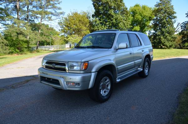 2000 Toyota 4runner LIMITED 4WD CLEAN TILE NO RUST! - cars & for sale in Inman, SC