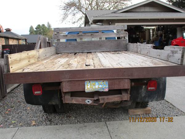 1964 Chev C30 Flatbed - cars & trucks - by owner - vehicle... for sale in Central Point, OR – photo 4
