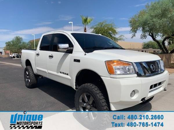 LIFTED 2014 NISSAN TITAN CREW CAB ~ 4 X 4 ~ ONLY 52K MILES! EASY FINAN for sale in Tempe, AZ – photo 3