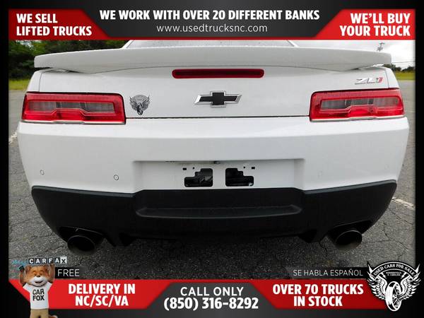 579/mo - 2015 Chevrolet Camaro ZL1 2dr Coupe FOR ONLY - cars & for sale in KERNERSVILLE, NC – photo 6