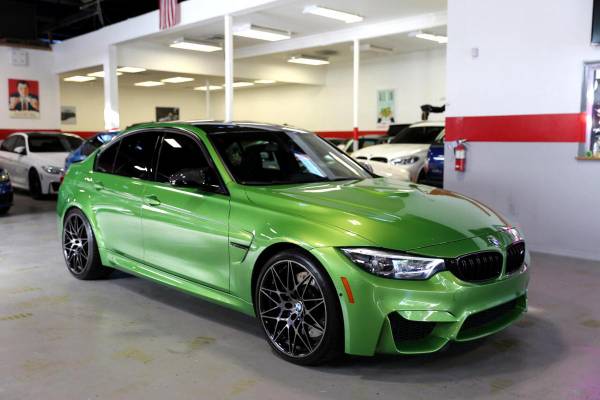 2018 BMW M3 Competition Java Green BMW Individual 1 OF 16 GUARANTE -... for sale in STATEN ISLAND, NY – photo 4