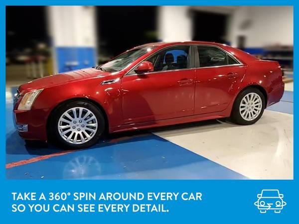 2013 Caddy Cadillac CTS 3 6 Premium Collection Sedan 4D sedan Red for sale in Dade City, FL – photo 3