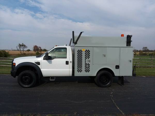 2008 Ford F450 XL Super Duty Utility Truck Kohler 12kw Generator -... for sale in Gilberts, WY – photo 2