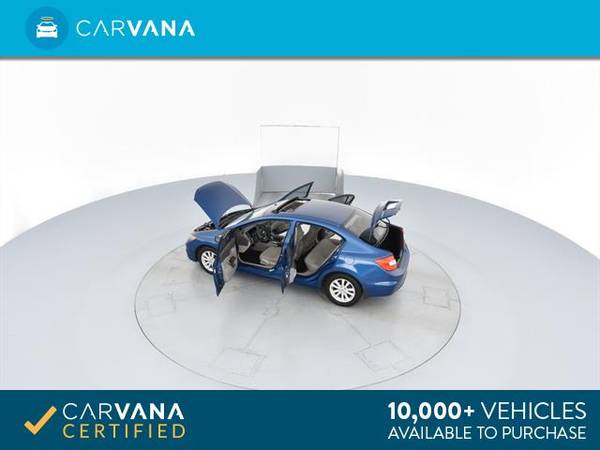 2012 Honda Civic EX Sedan 4D sedan Blue - FINANCE ONLINE for sale in Chicago, IL – photo 13