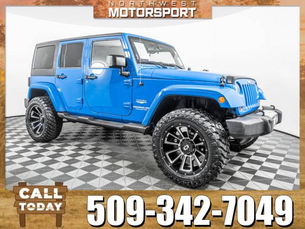 Lifted 2011 *Jeep Wrangler* Unlimited Sahara 4x4 for sale in Spokane Valley, WA